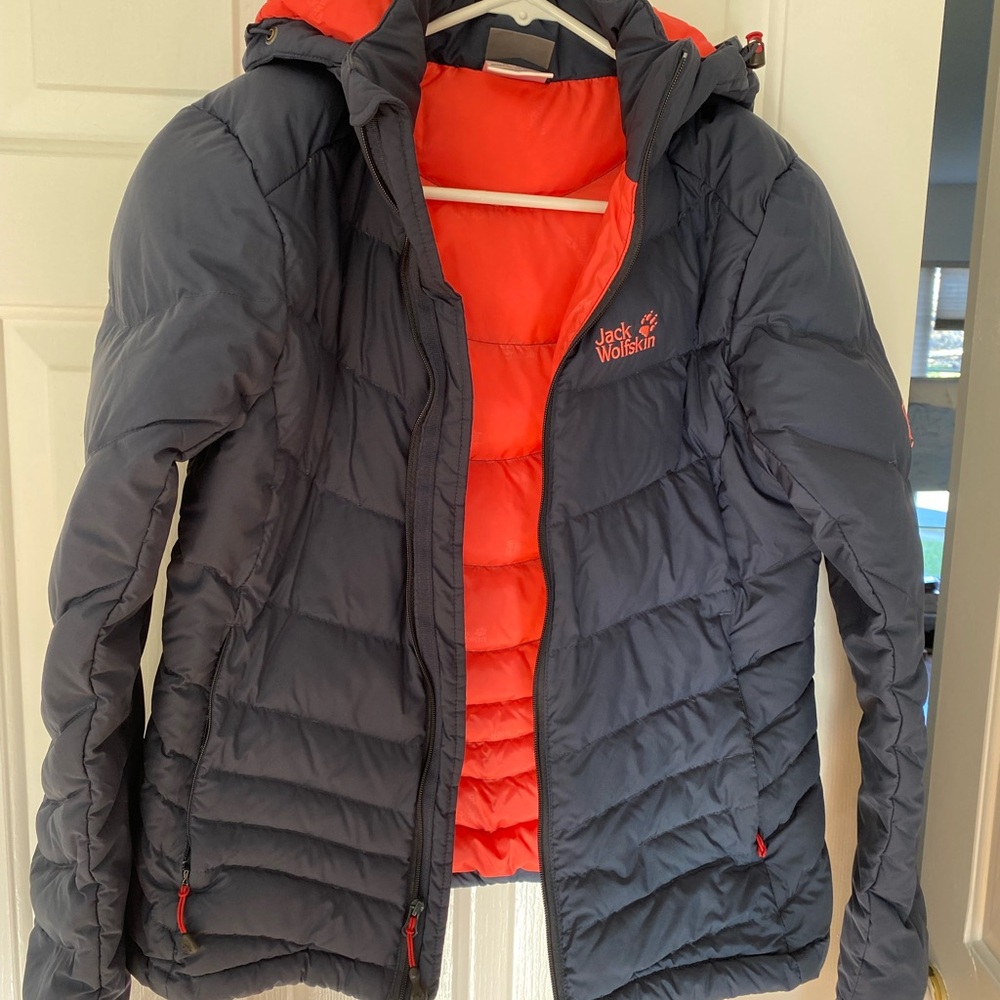 Jack Wolfskin Navy Insulated Jacket